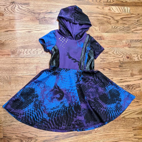 Disney Descendants 3 Girls Dress - Size 6 - Picture 2 of 5